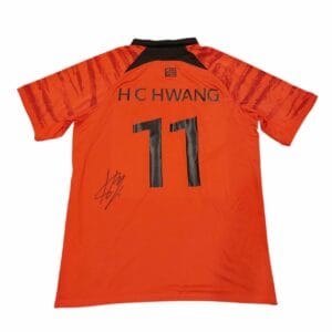 HWANG HEE CHAN SIGNED SOUTH KOREA FOOTBALL SHIRT