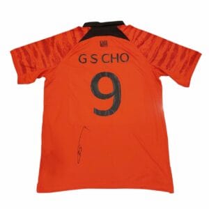 CHO GUE SUNG SIGNED SOUTH KOREA SHIRT