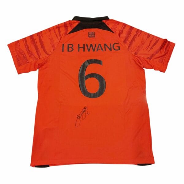 HWANG IN BOEM SIGNED SOUTH KOREA FOOTBALL SHIRT
