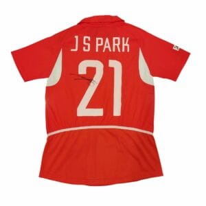 PARK JI SUNG SIGNED SOUTH KOREA WC SHIRT