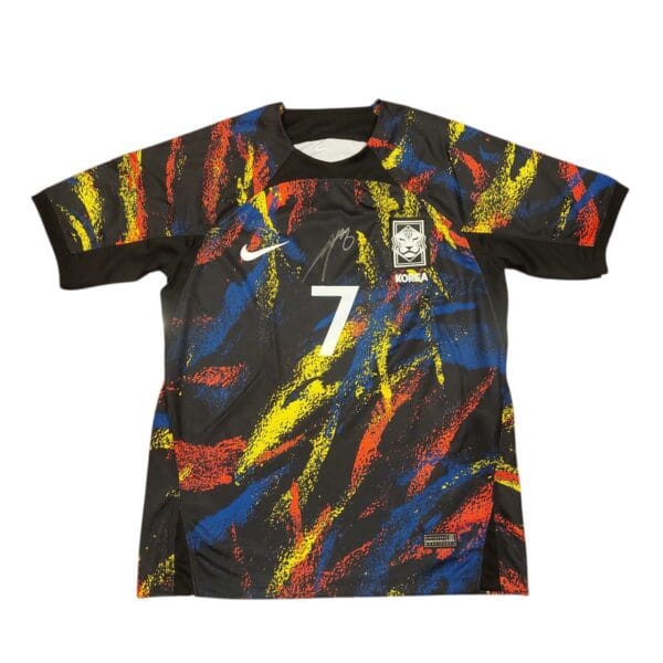 PARK JI SUNG SIGNED SOUTH KOREA SHIRT