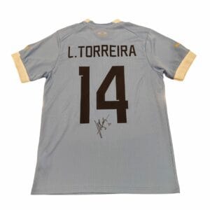 LUCAS TORREIRA SIGNED URUGUAY FOOTBALL SHIRT