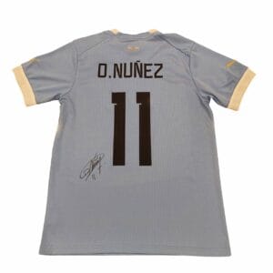 DARWIN NUNEZ SIGNED URUGUAY FOOTBALL SHIRT