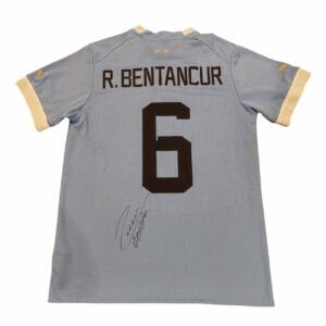 RODRIGO BENTANCUR SIGNED URUGUAY JERSEY
