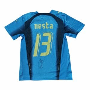 ALESSANDRO NESTA SIGNED ITALY FOOTBALL SHIRT