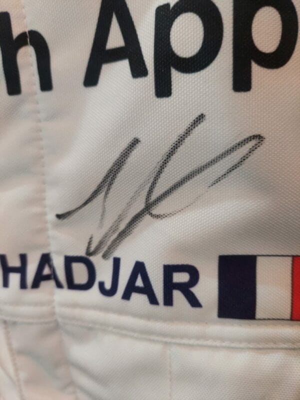 kimi antonelli signed f1 suit