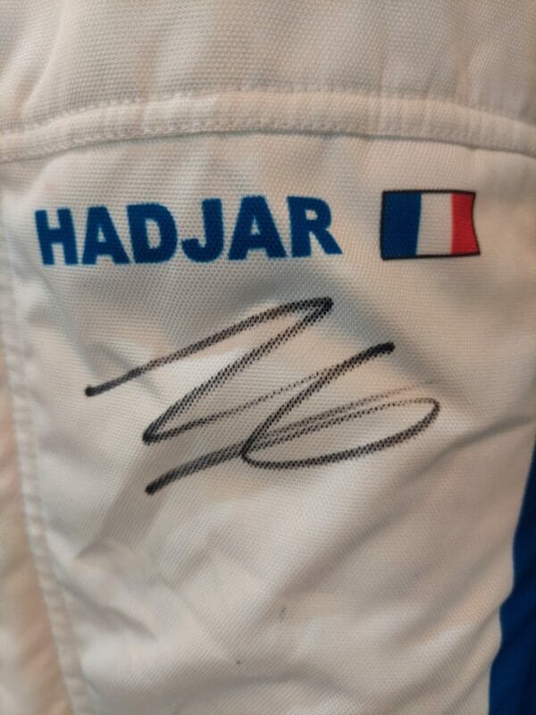 kimi antonelli signed f1 suit