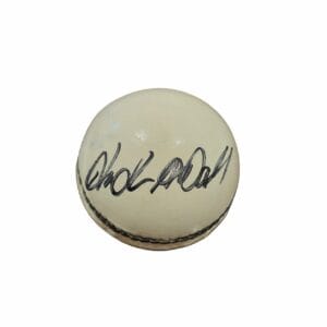 ANDREW MACDONALD SIGNED CRICKET BALL