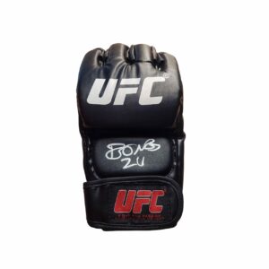 JON JONES SIGNED UFC GLOVE