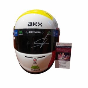 kimi antonelli personally signed full size f1 helmet
