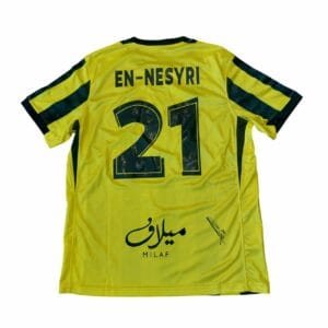 YOUSSEF EN NESYRI SIGNED AL ITTIHAD SHIRT