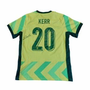 SAM KERR SIGNED AUSTRALIA MATILDAS SHIRT