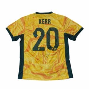 SAM KERR SIGNED AUSTRALIA MATILDAS SHIRT