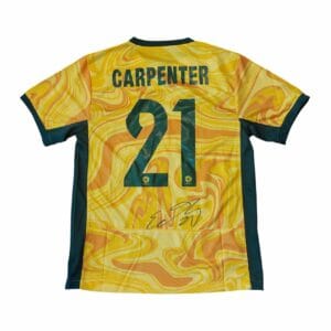 ELLIE CARPENTER SIGNED AUSTRALIA MATILDAS SHIRT