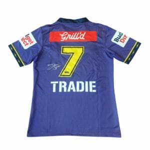 JAHROME HUGHES SIGNED MELBOURNE STROM JERSEY