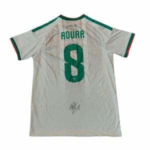 HOUSSEM AOUAR SIGNED ALGERIA 2026 FOOTBALL SHIRT