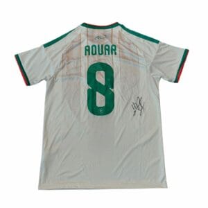 HOUSSEM AOUAR SIGNED ALGERIA 2026 FOOTBALL SHIRT
