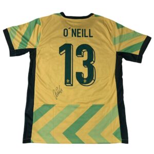AIDEN O'NEILL SIGNED AUSTRALIA SOCCEROOS SHIRT