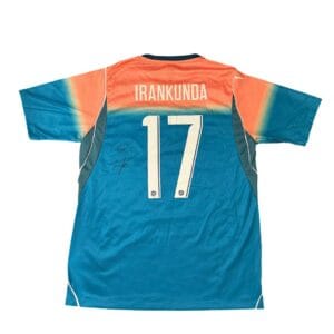 NESTORY IRANKUNDA SIGNED AUSTRALIA SOCCEROOS SHIRT