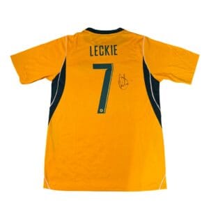 MATTHEW LECKIE SIGNED AUSTRALIA SOCCEROOS SHIRT
