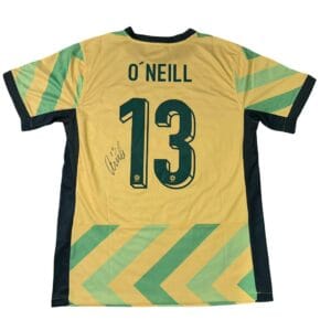 AIDEN O'NEILL SIGNED AUSTRALIA SOCCEROOS SHIRT
