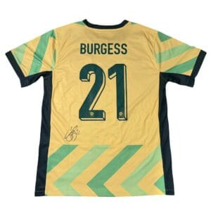 CAMERON BURGESS SIGNED AUSTRALIA SOCCEROOS SHIRT